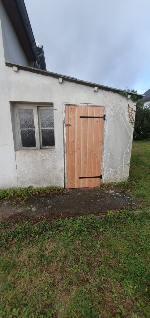 porte extérieur douglas