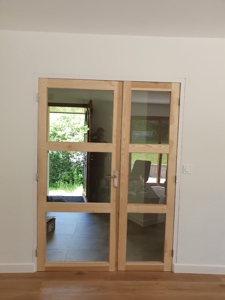 porte chêne sur mesure